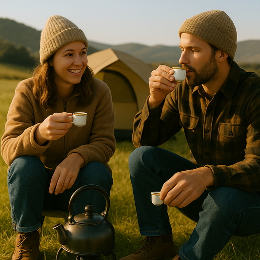 COFFEE CUP WITH HANDLE - 50 ML